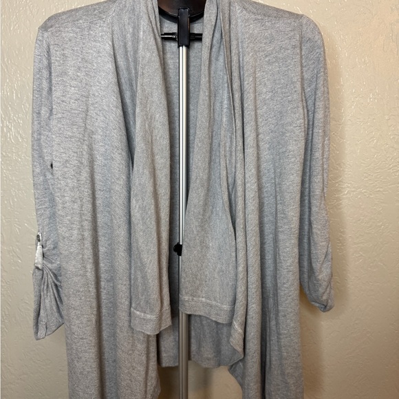 Calvin Klein Light Gray Women's Cardigan - Picture 1 of 7